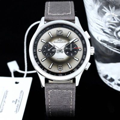 Jaeger-LeCoultre Chronograph Polaris  Silver Steel Case Diameter 42mm Watch